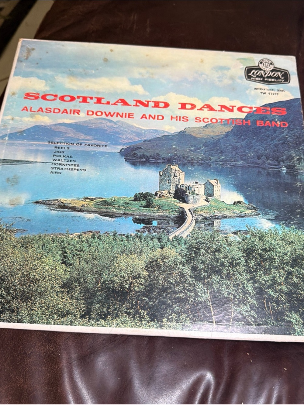 Scotland Dances by Alasdair Downie and His Scottish Band - Vintage LP